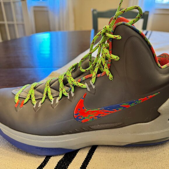 Nike KD Durant 5 Splatter 2012 Size 13 - Picture 6 of 9